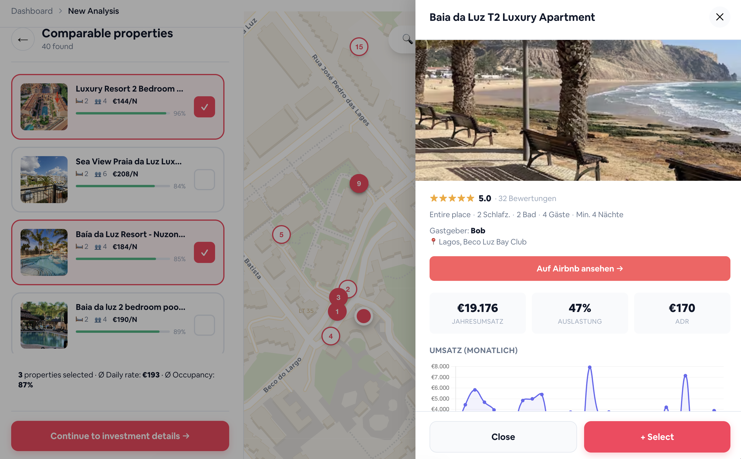 Step 2 – Comparable Properties